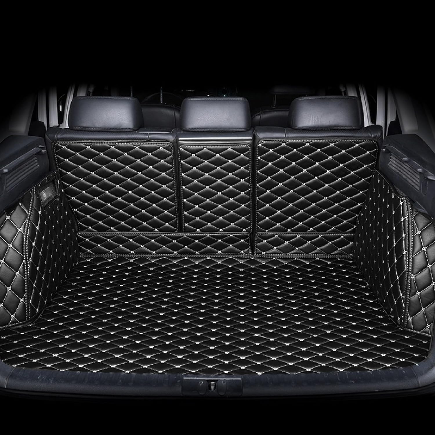 Auto Full Coverage Trunk Mat Anti-Dirty Floor Pad Car Boot Pad Cargo Liner Carpets Accessories,for Tesla Model 3 2019
