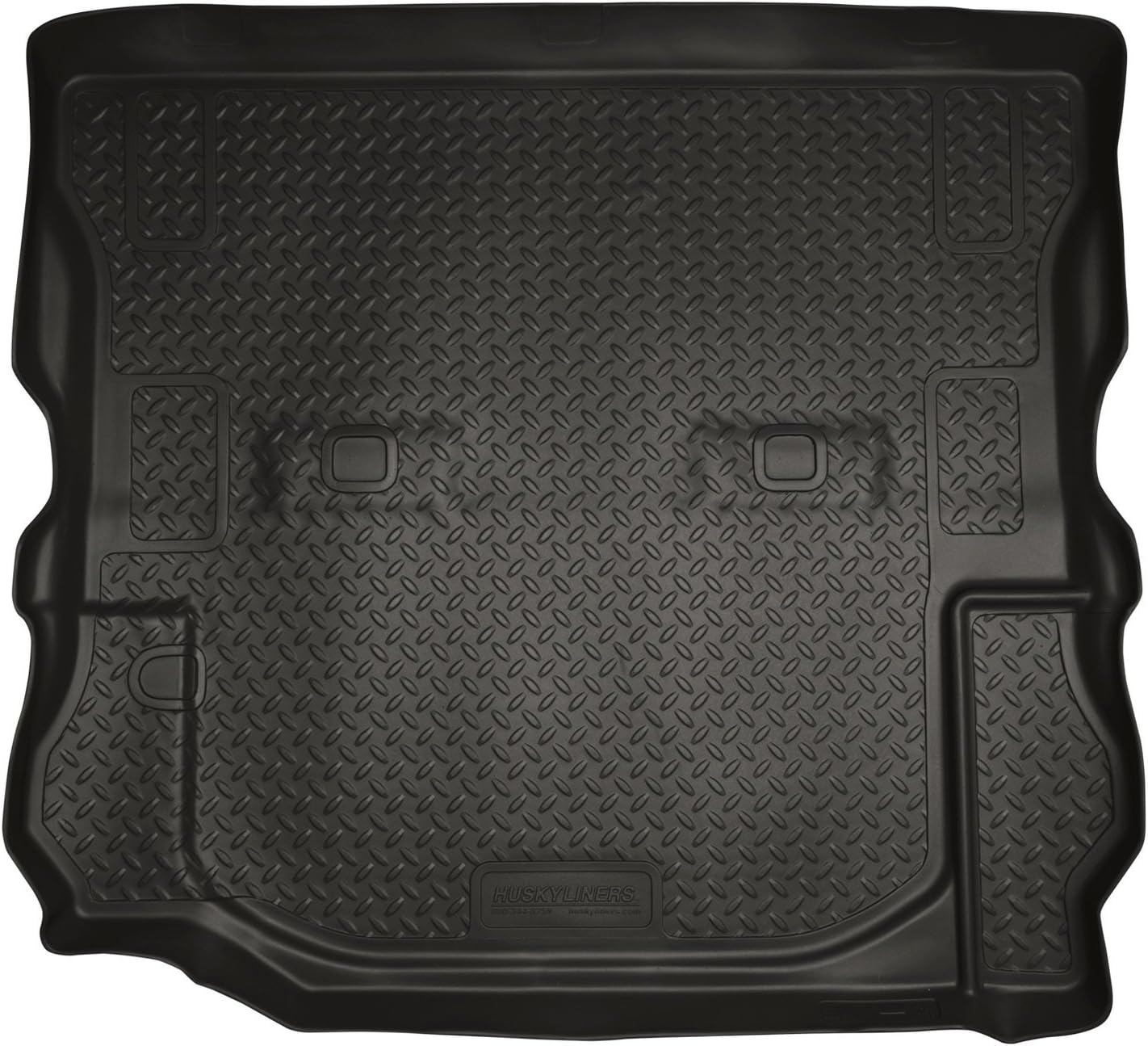 Husky Liners Classic Style Series | Fits 2011-2017 Jeep Wrangler 2 Door, 2018 Jeep Wrangler JK 2 Door | Cargo Liner, Black | 20541