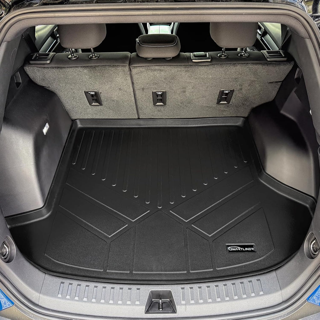 SMARTLINER Custom Fit All Weather Protection Black 2 Row Floor Liners Compatible with 2025-2026 GMC Terrain/Chevrolet Equinox (Fits All Models)