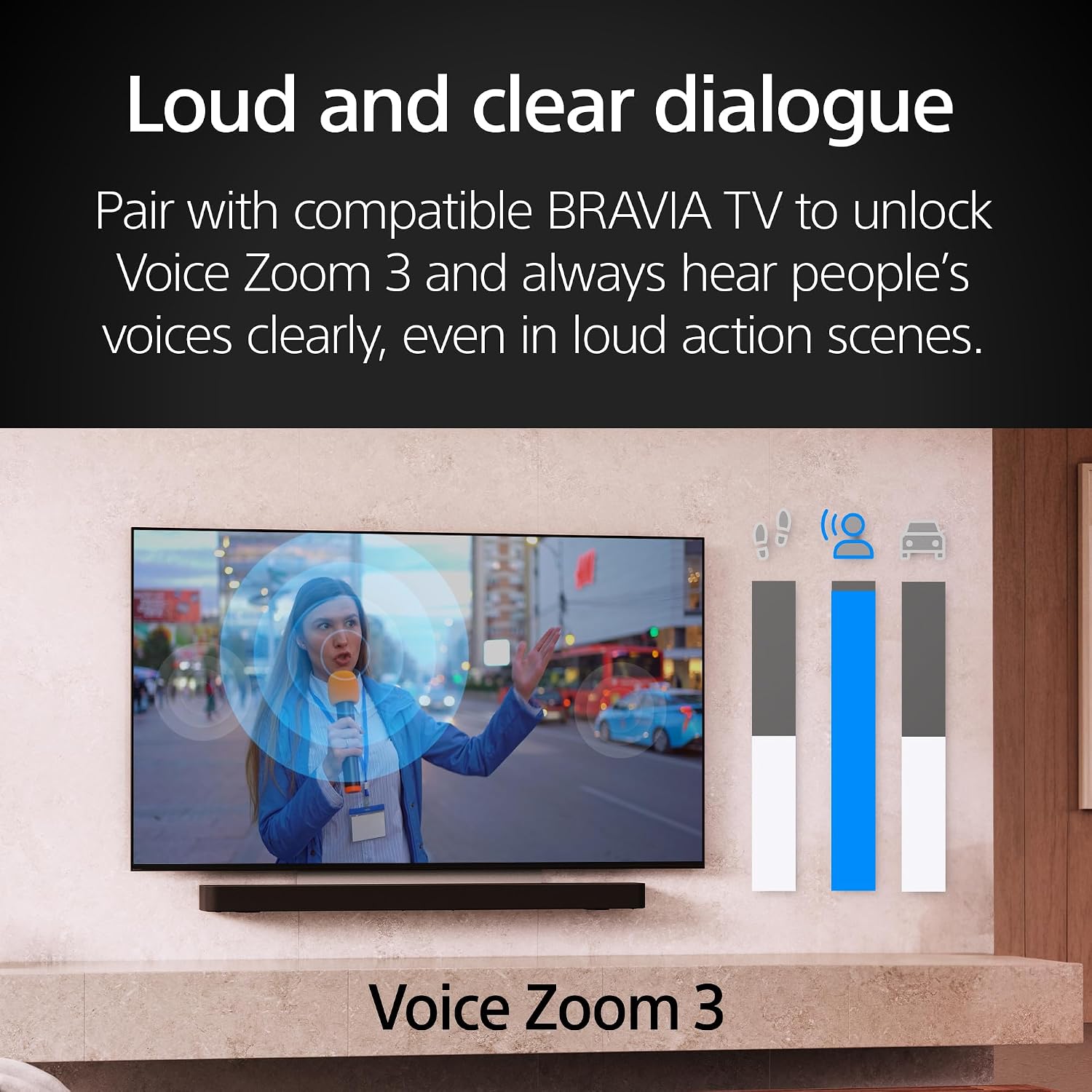 Sony 55 Inch OLED 4K Ultra HD TV BRAVIA 8 Smart Google TV with Dolby Vision HDR and Exclusive Features for PlayStation®5 (K-55XR80), 2024 Model BRAVIA Theater Quad
