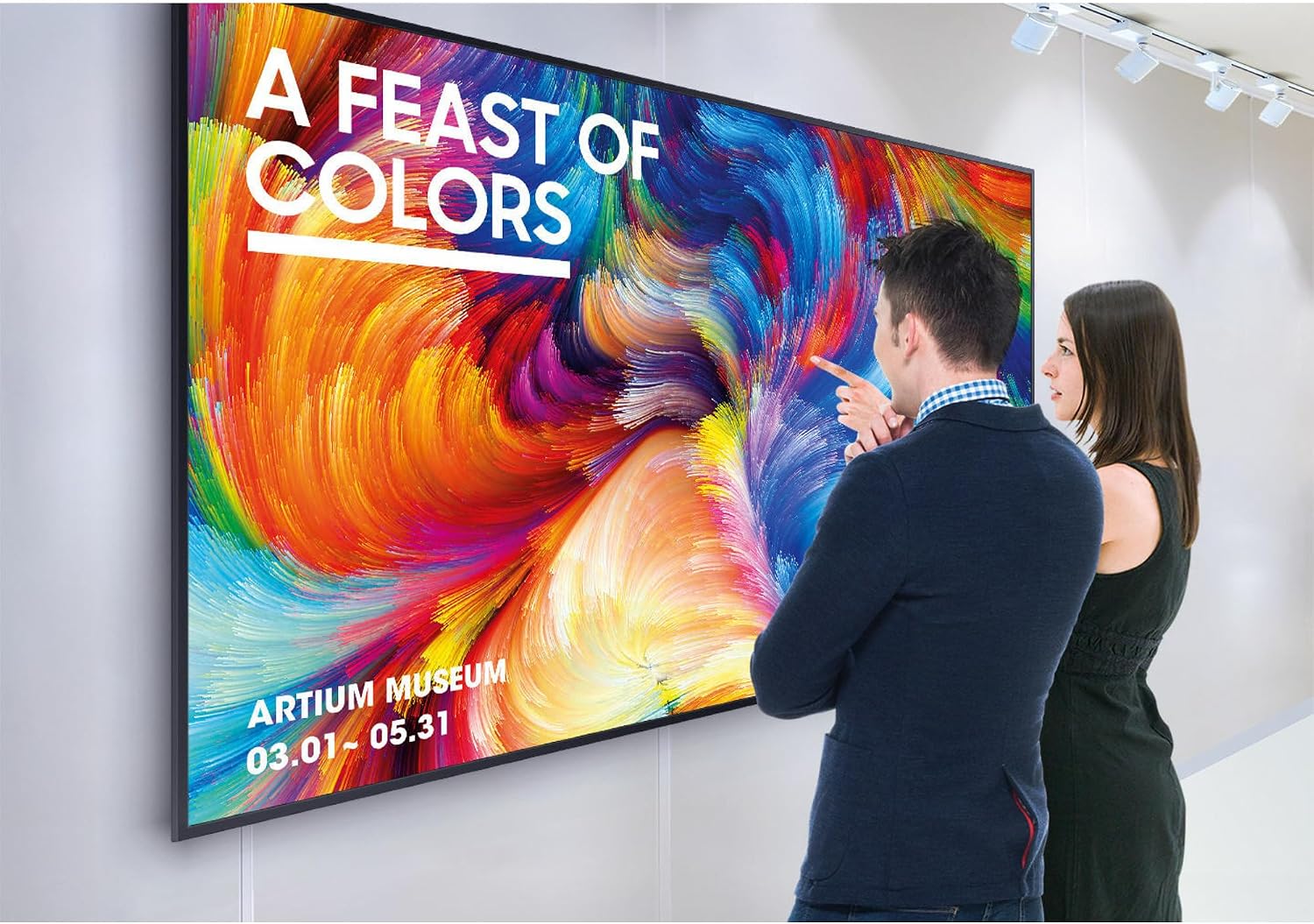 Samsung Business 55IN COMM 4K UHD LED LCD DISP 500 NIT