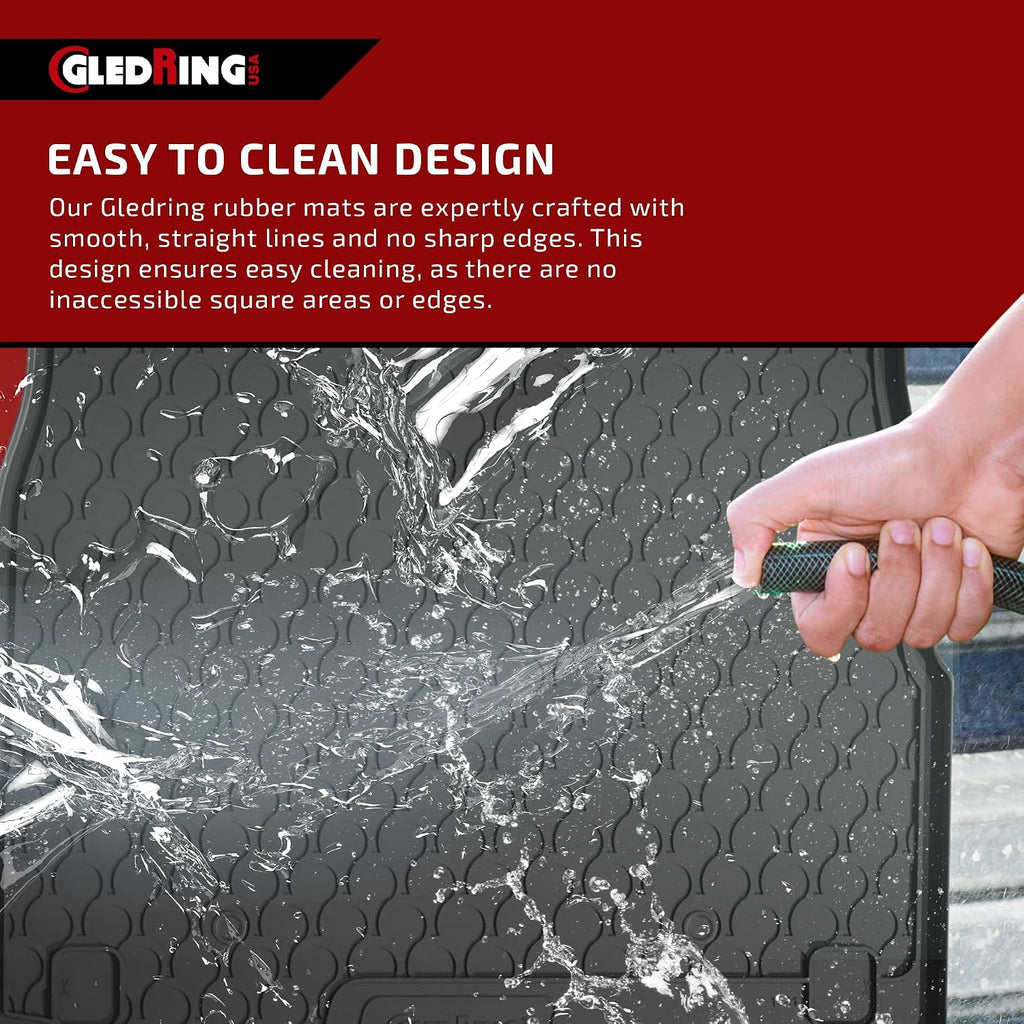 Gledring USA Custom Fit All-Weather Rubber Cargo Liner Intended for BMW 2 Series Active Tourer F45 2014-2022, No Trimming Required, Tailored Custom Fit, Protects from Rain, Mud & Snow