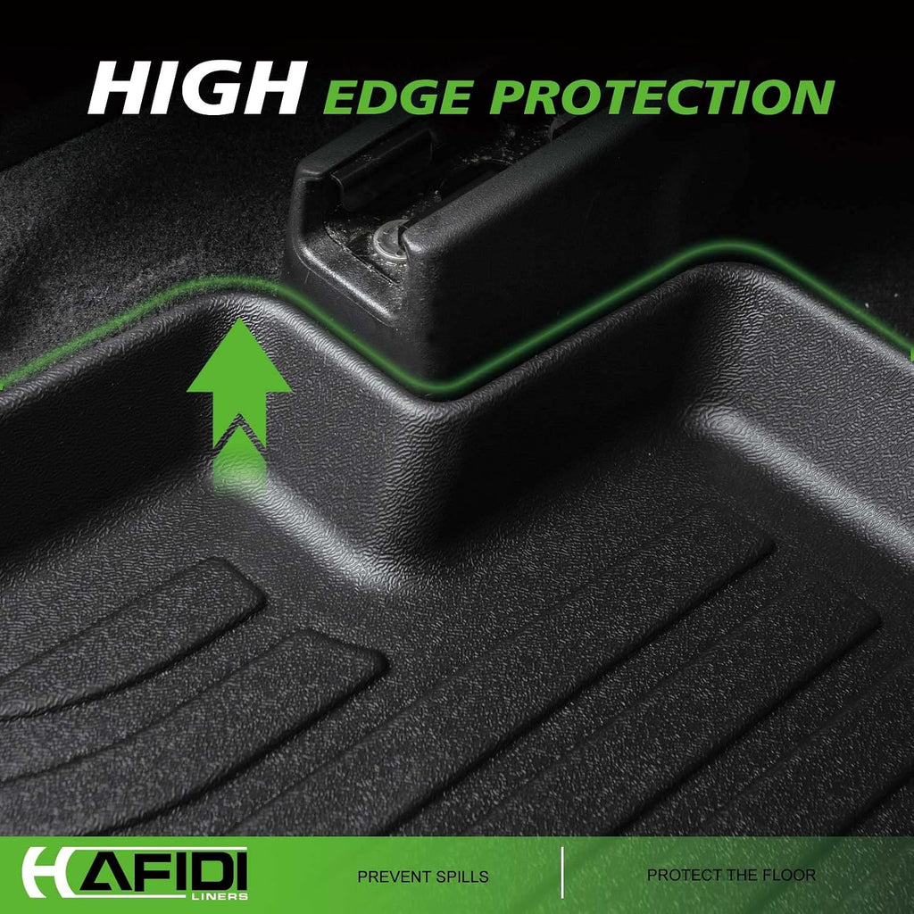 Automotive Floor Mats & Cargo Liner for Hyundai Tucson 2022-2026 All Weather Protection Full Set- Black