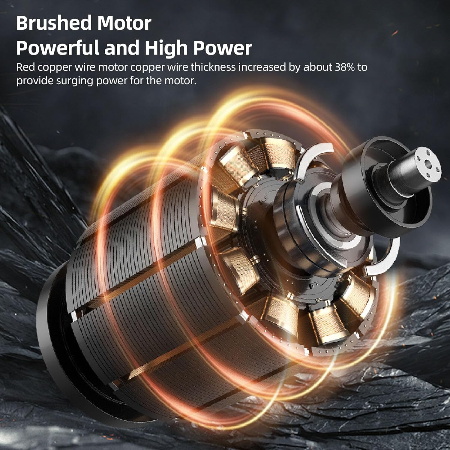 Cordless Drill Tool Set, 20V Brushless Power Drill Li Battery Powered Electric and Set with 25 Torsion Settings 1500RPM LED Light & Battery Indicator for Home (US Plug)