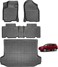 Floor Mats for Toyota RAV4 Base | Sport | Limited 2012 2011 2010 2009 2008 2007 2006, All Weather Custom Fit for RAV-4 Cargo Liner Full Set Mats, Waterproof Anti-Slip Front & 2nd Row & Trunk Mat