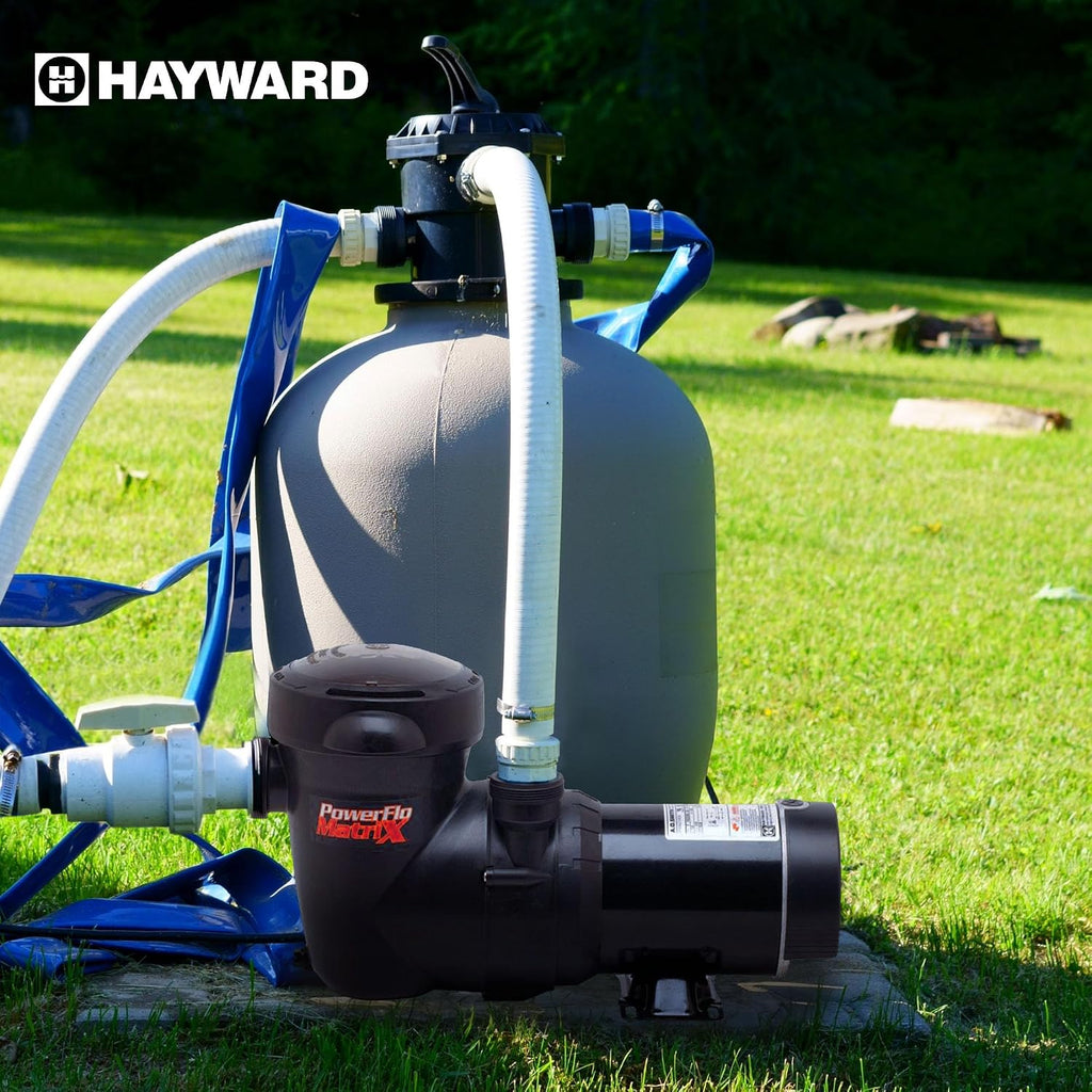 Hayward W3SP1593 PowerFlo Matrix Above Ground Pool Pump, 1.5 HP