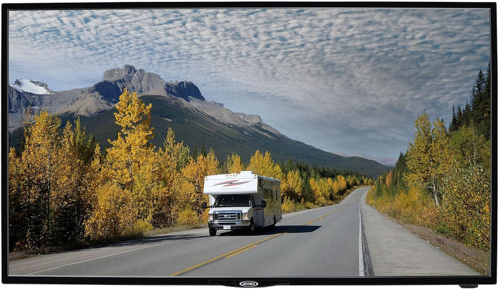 RecPro RV TV 40' Smart TV | 1080p HD | 12V DC | 2X HDMI Ports | Built-in Tuner for Local Stations