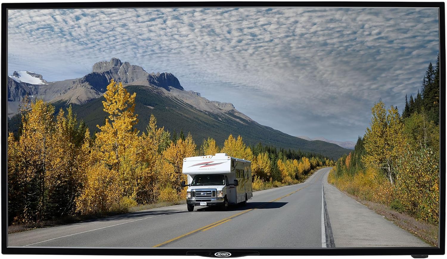 RecPro RV TV 40' Smart TV | 1080p HD | 12V DC | 2X HDMI Ports | Built-in Tuner for Local Stations