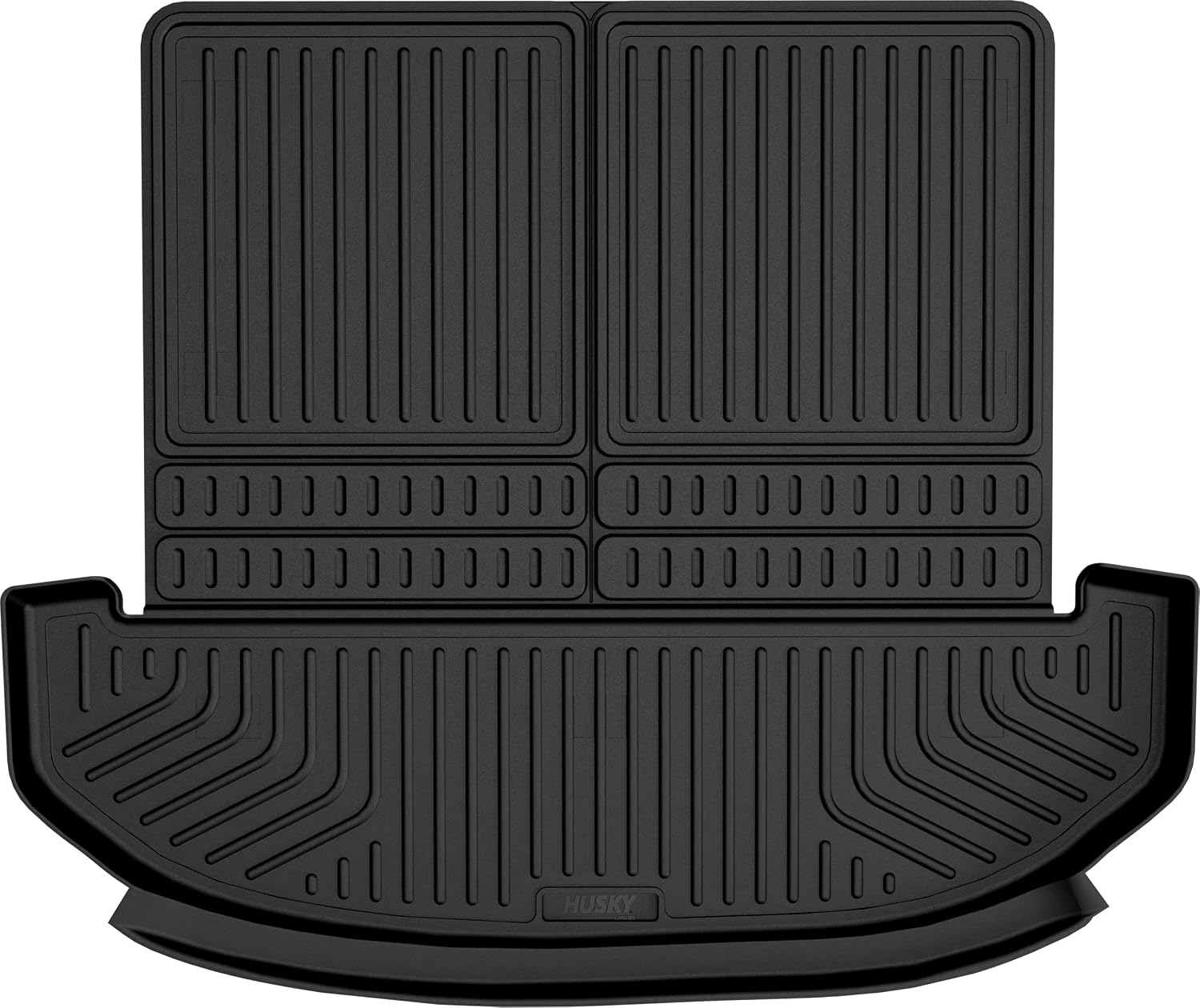 Husky Liners Weatherbeater Cargo Liner | Fits 2021-2026 Genesis GV80, 7 Passenger | Cargo, 1-pc. Black - 25441