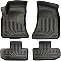 Husky Liners Weatherbeater Floor Mats | Fits 2011-2015 Dodge Challenger | Front & 2nd Row, 4-pc Black - 98071