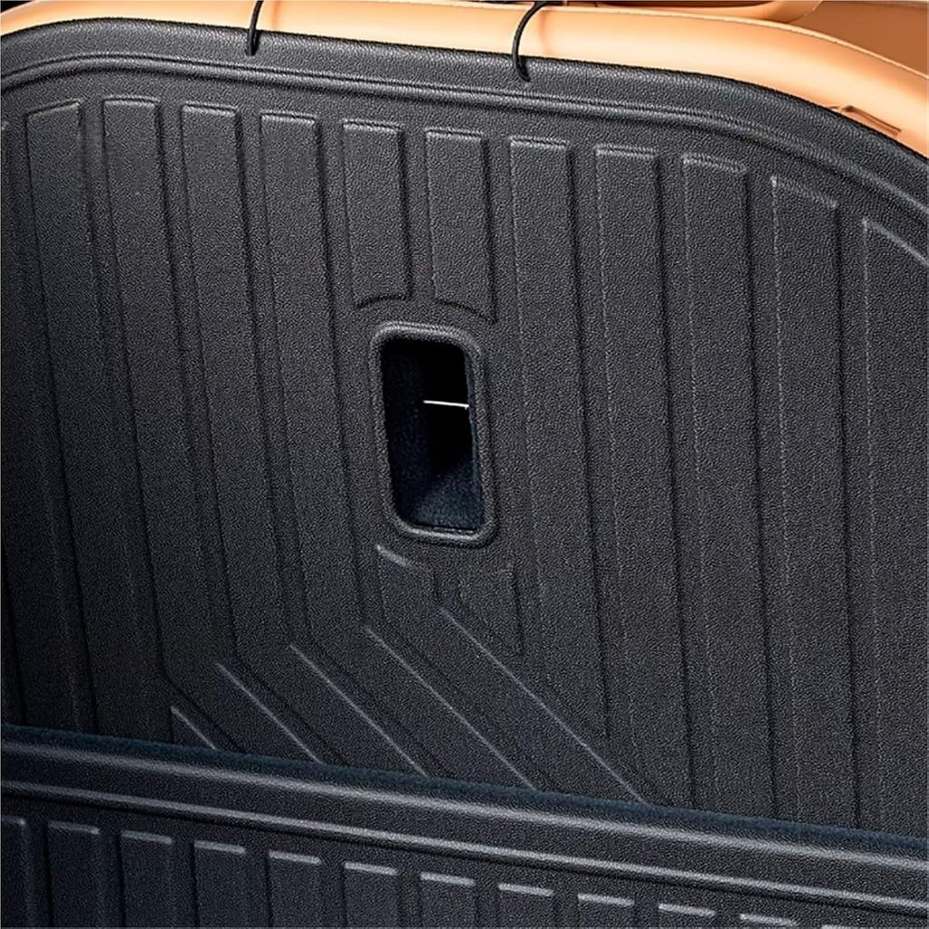 for Zeekr 9X 2025 2026 Car Floor Mat Trunk Mats TPE & Cargo Liner All Weather Accessories(Red 1pair)