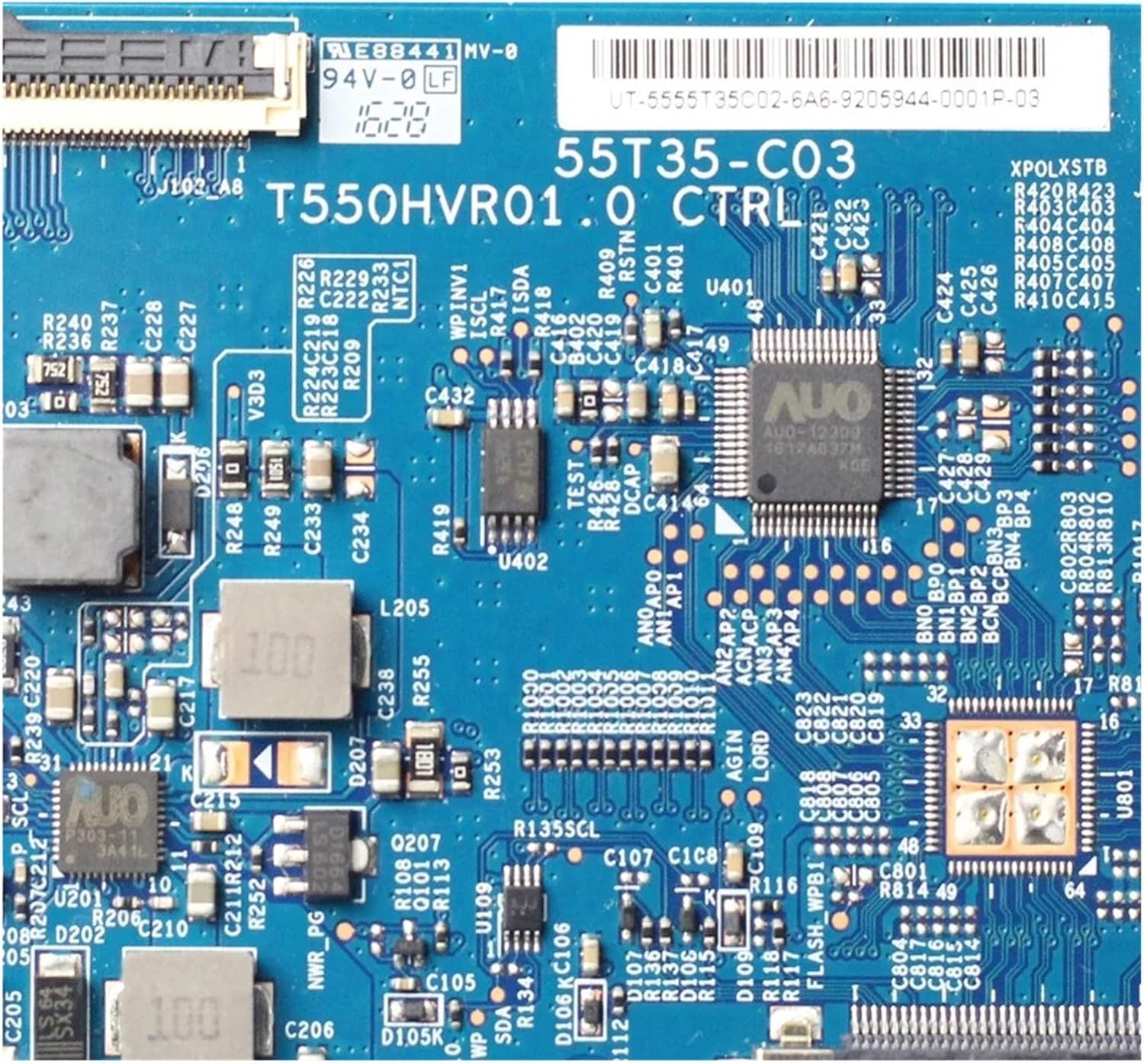 T Con Board T550HVR01.0 CTRL 55T35-C03 55'' TV Logic Board for 55 Inch Tv Professional Test Board T550HVR01.0 55T35-C03