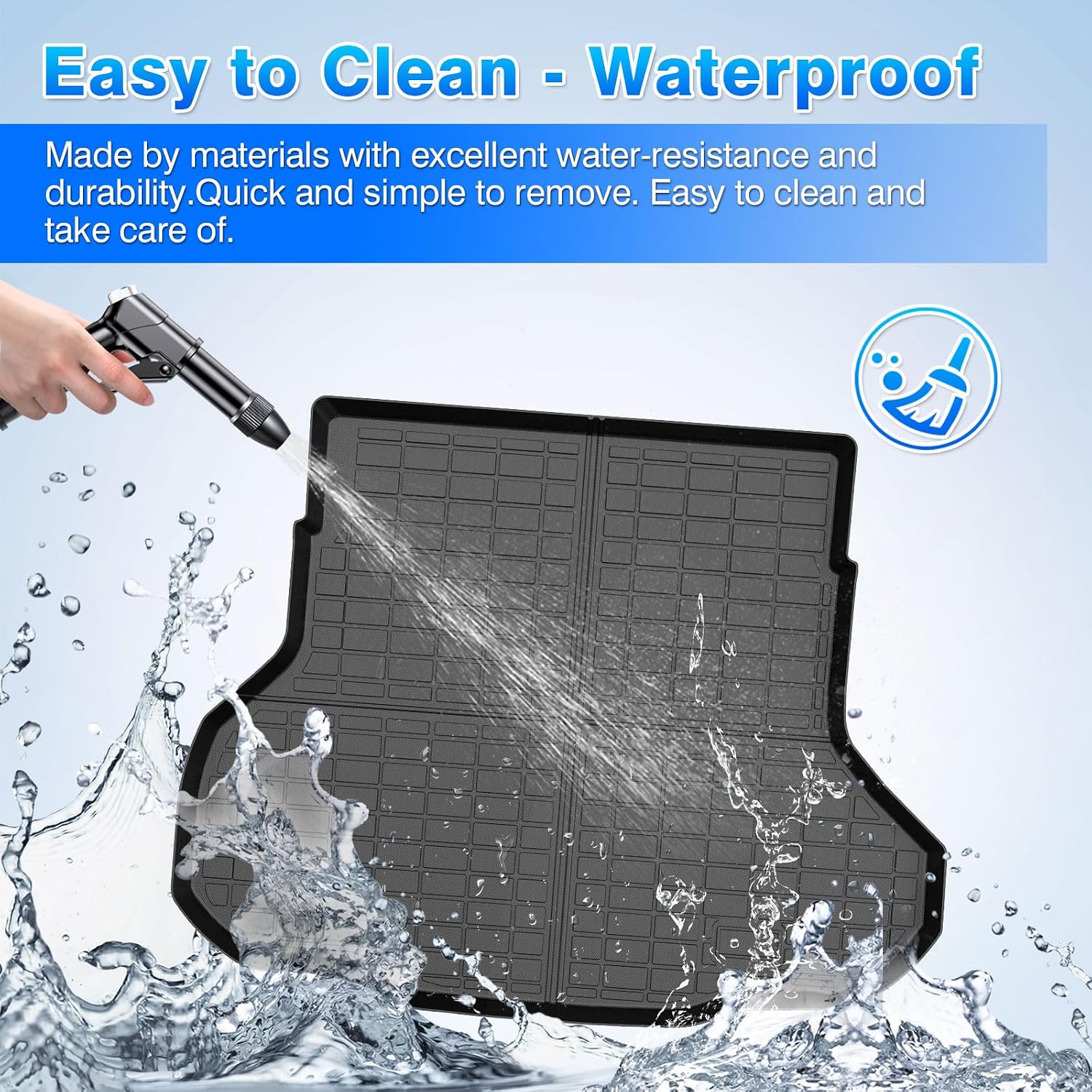 K4 Floor Mats - Car Mats for Kia K4 5 Seats 2025 2026, All Weather Floor Mats and Cargo Liner for K4 Accessories, Heavy Duty Rubber Mats, Car Accessories