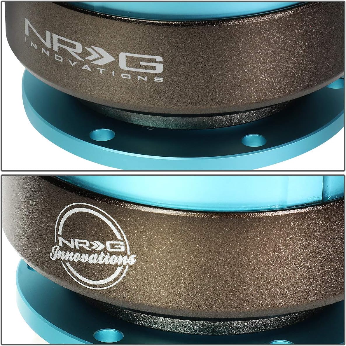 Auto Dynasty NRG Innovations SRK-200MF Steering Wheel Quick Release Adapter Gen 2.0 Minty Fresh Body/Titanium Ring