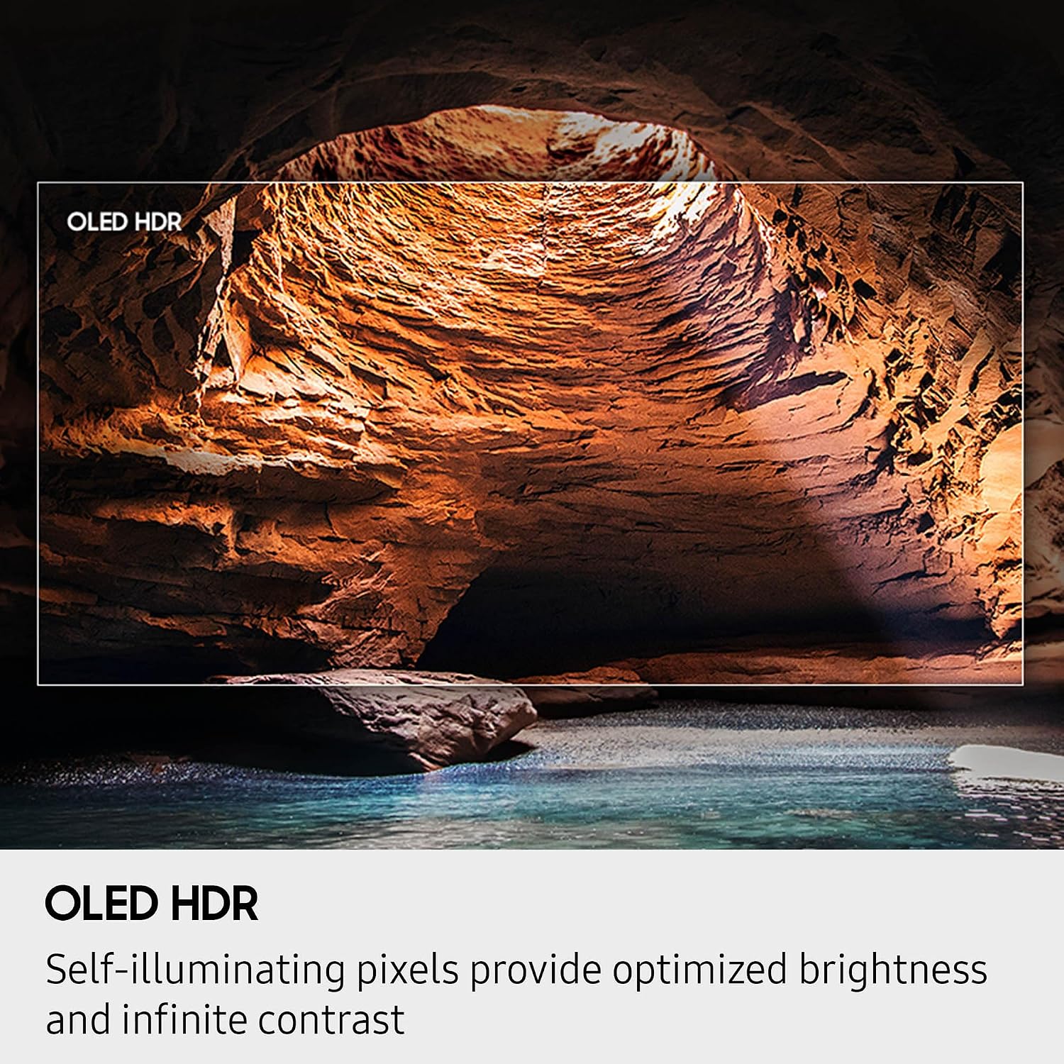 Samsung QN55S85FAFXZA 55 Inch OLED HDR 4K Smart TV with an AudioQuest Forest HDM48FOR225 2.25M 48G 8K-10K HDMI Digital Cable (2025)