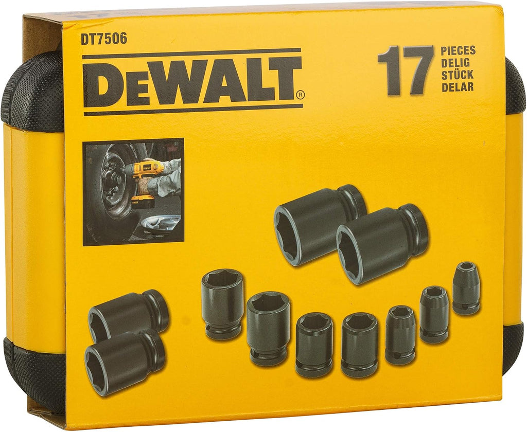 Dewalt DT7506QZ Impact Socket Set (17-Piece)