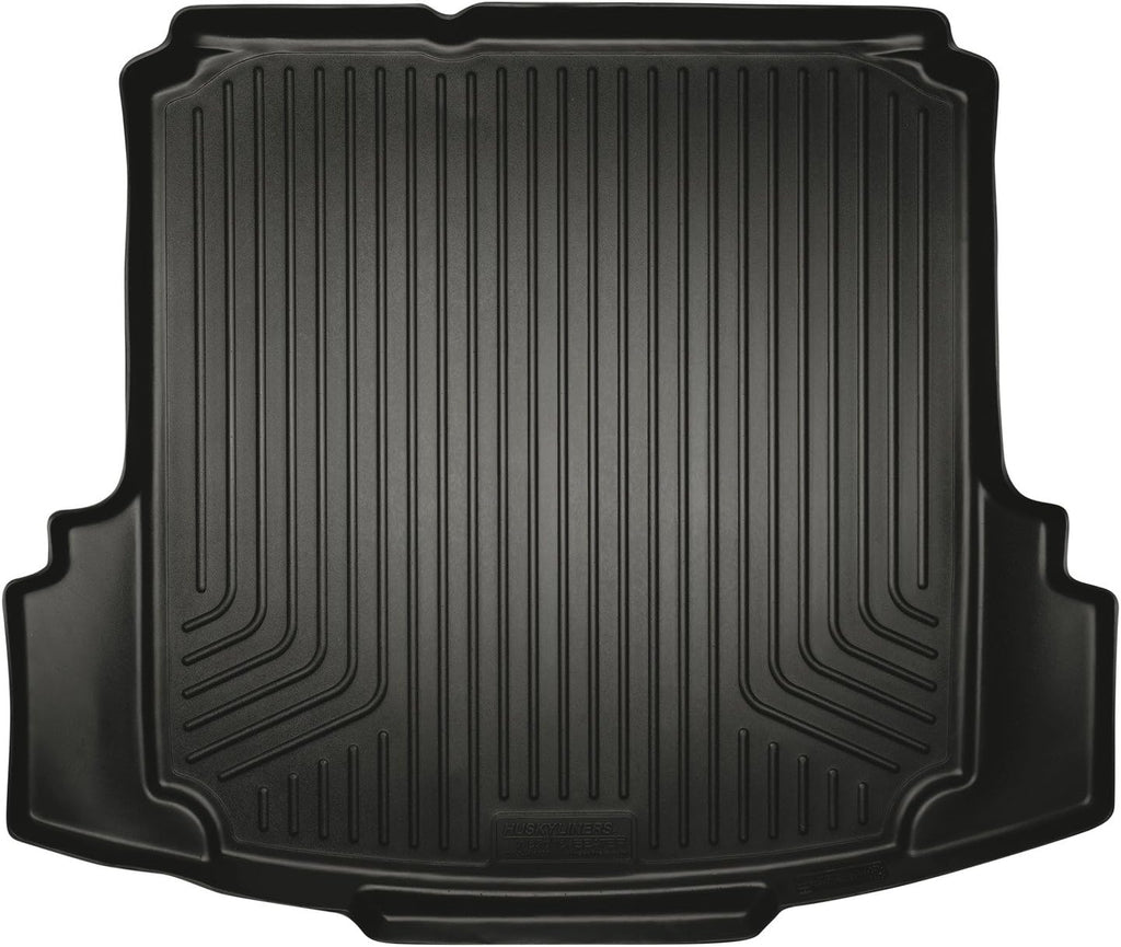 Husky Liners Weatherbeater Trunk Liner | Fits 2012-2018 Volkswagen Jetta Sedan | 1-pc Black - 48831