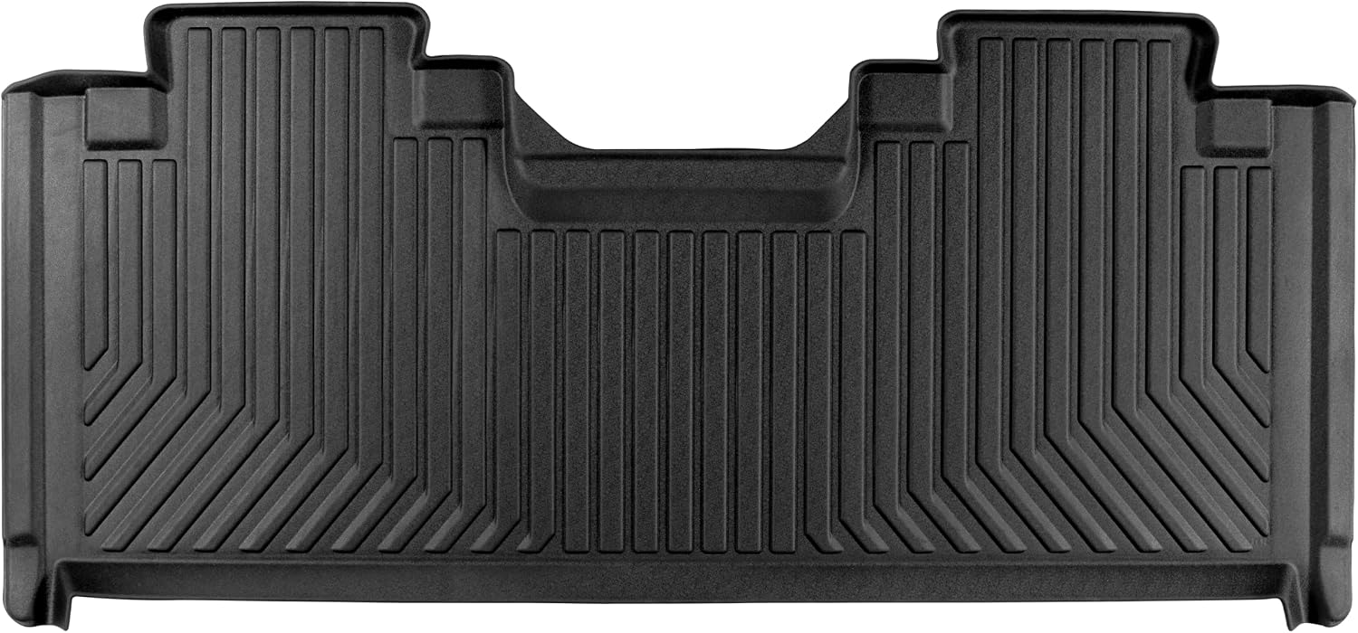 CAT® JustFit™ 3D Custom Fit Rear Floor Mat for Ford F-150 Super Cab 2015-2026, Heavy Duty Rubber Floor Liner Laser Measured, Ford F150 SuperCab Accessories