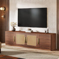 Tribesigns 70.9' TV Stand for Living Room, Mid Century Modern Entertainment Center with 6-Tier Storage Shelf, Wood Long Media Console Television Stands Cabinet for TVs Up to 80 Inches
