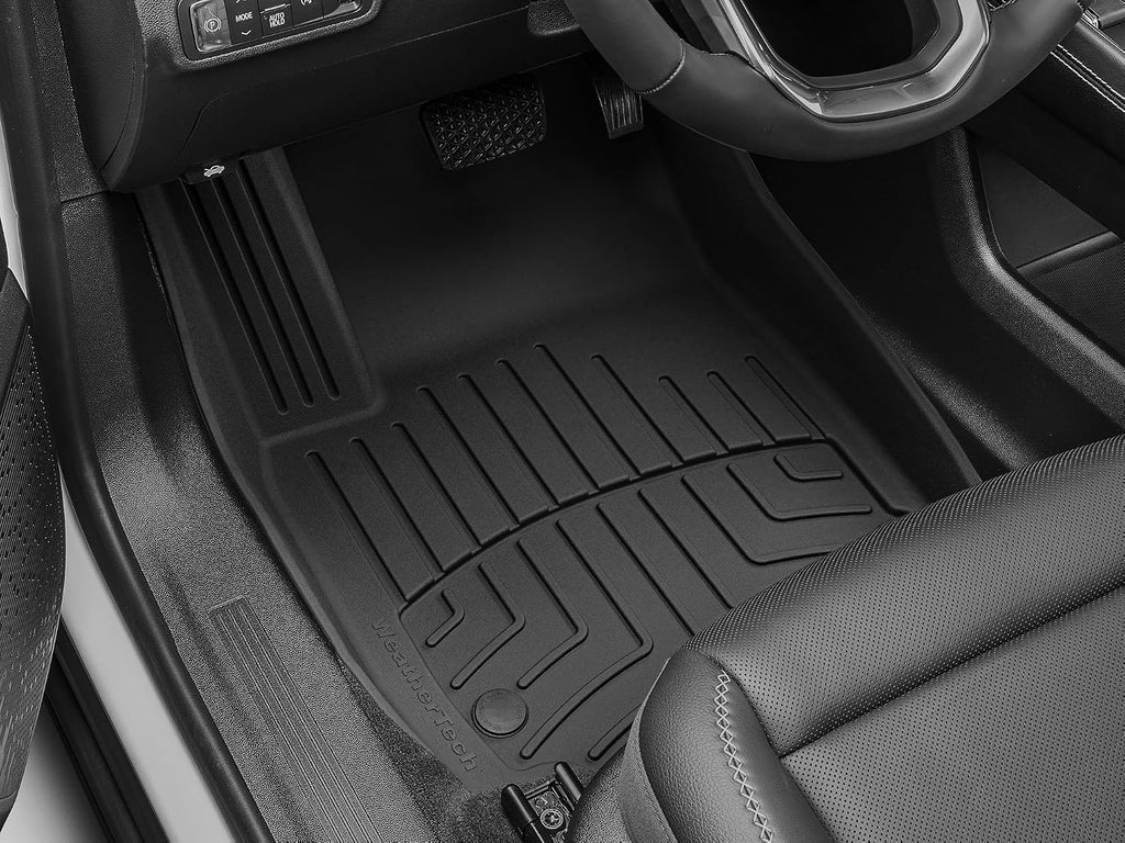 WeatherTech FloorLiner HP Custom Fit Floor Mats for Chevrolet Equinox, Terrain 1st Row (4418851IM), Black
