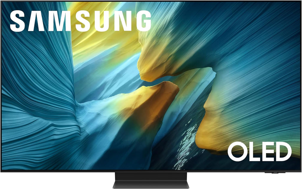 Samsung QN83S95FAEXZA 83 Inch OLED HDR Pro 4K Smart TV with Q-Symphony Pro and 3 Year Amber Protection Plan (2025)