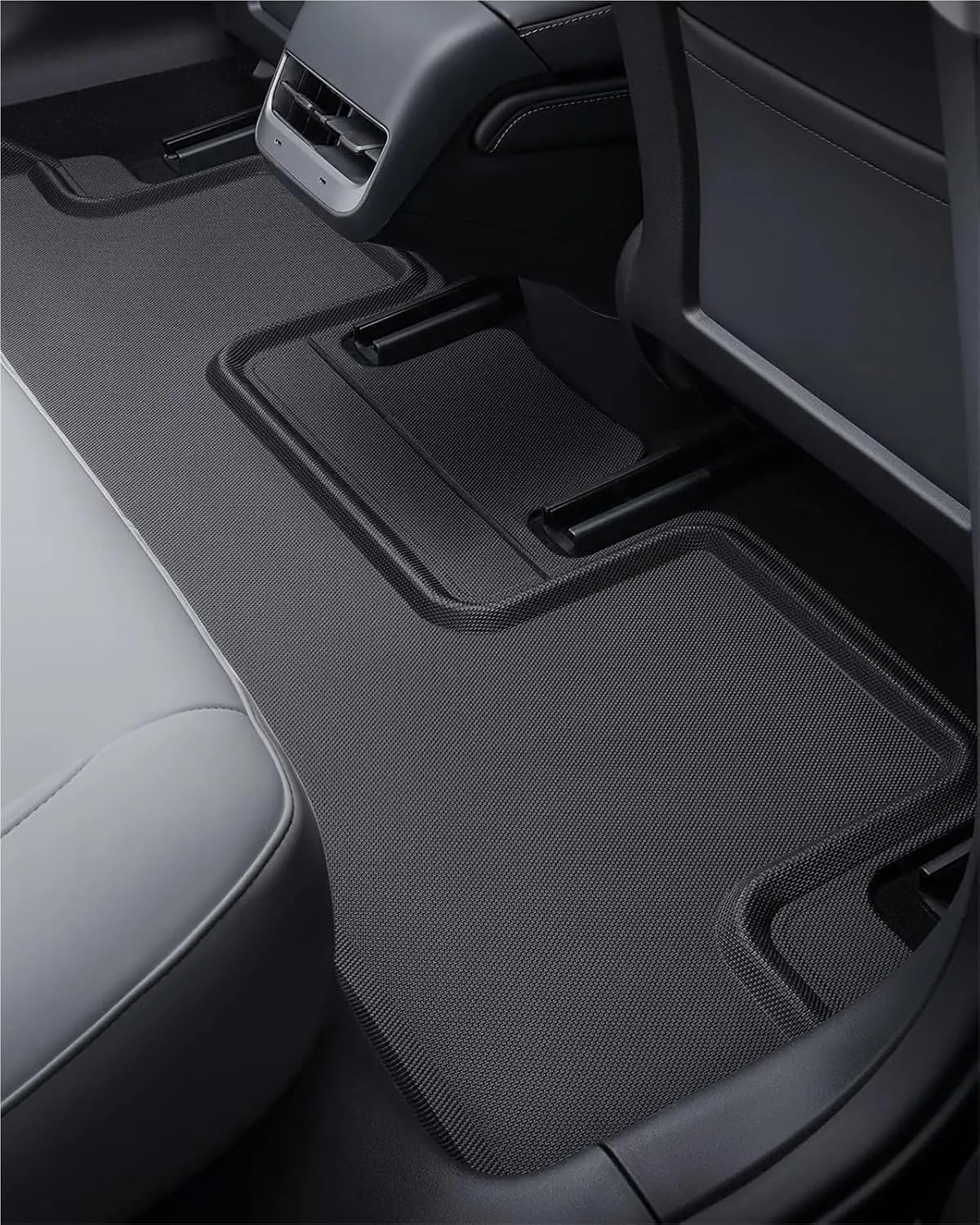 Compatible with Tesla Model 3 2024 XPE Floor Mats All Weather Floor Mats Front Rear Frunk Cargo Liner Set(6PCS RHD)