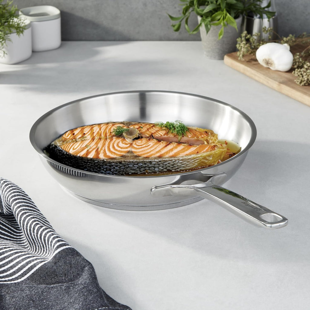 Berghoff DiNA Helix Recycled 18/10 Stainless Steel 11' Frying Pan