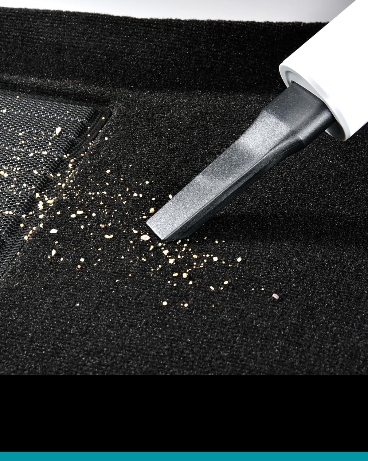 3D MAXpider Custom Fit Elegant Floor Mat (Black) Compatible with Tesla Model Y 5-Seat 2020 - Full Set