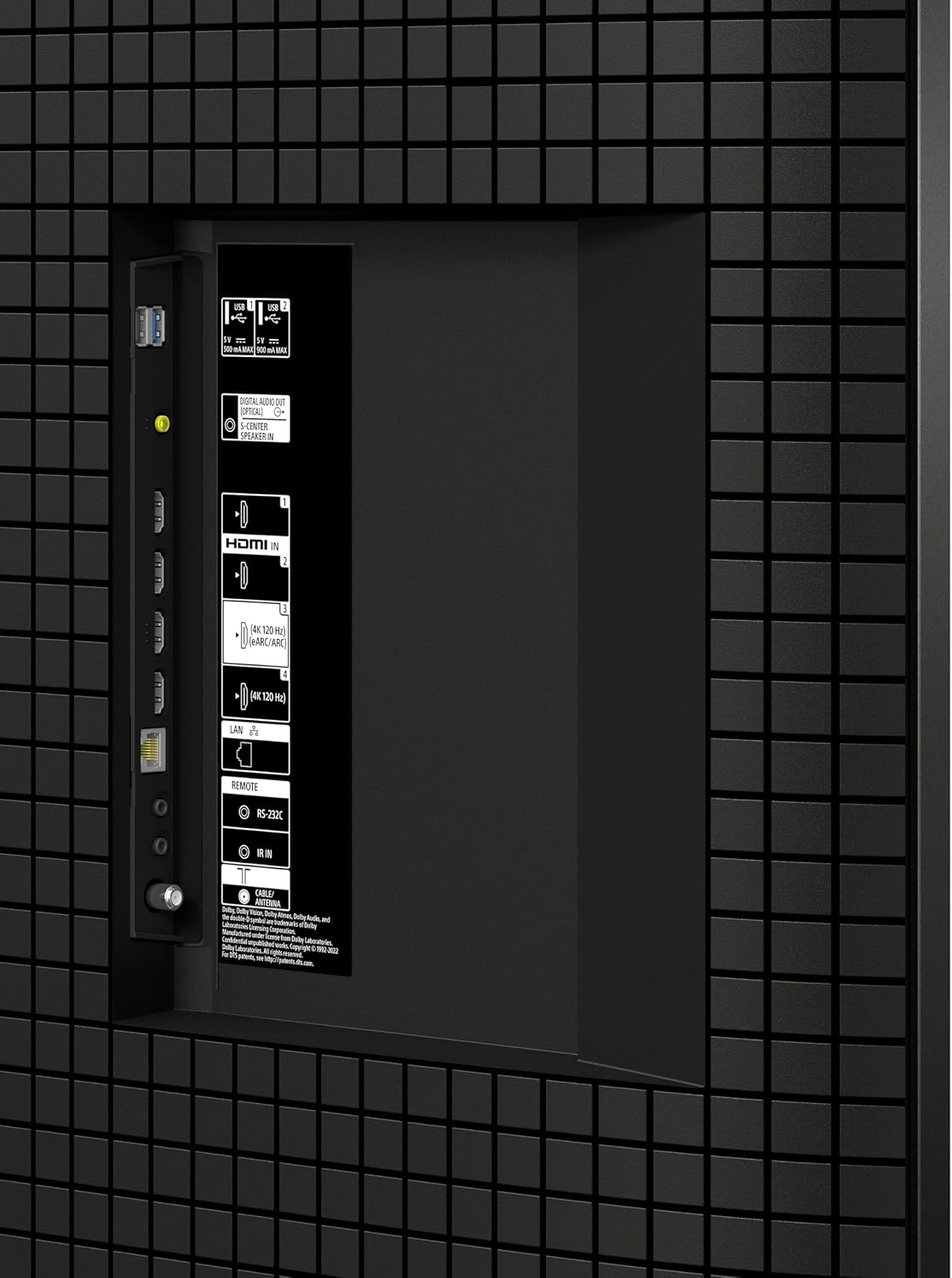 Sony K75XR70 75 Inch 4K Bravia LCD Mini LED Full Array HDR Google TV with a Walts TV Large/Extra Large Tilt Mount for 43'-90' Compatible TV's and Walts HDTV Screen Cleaner Kit (2024)