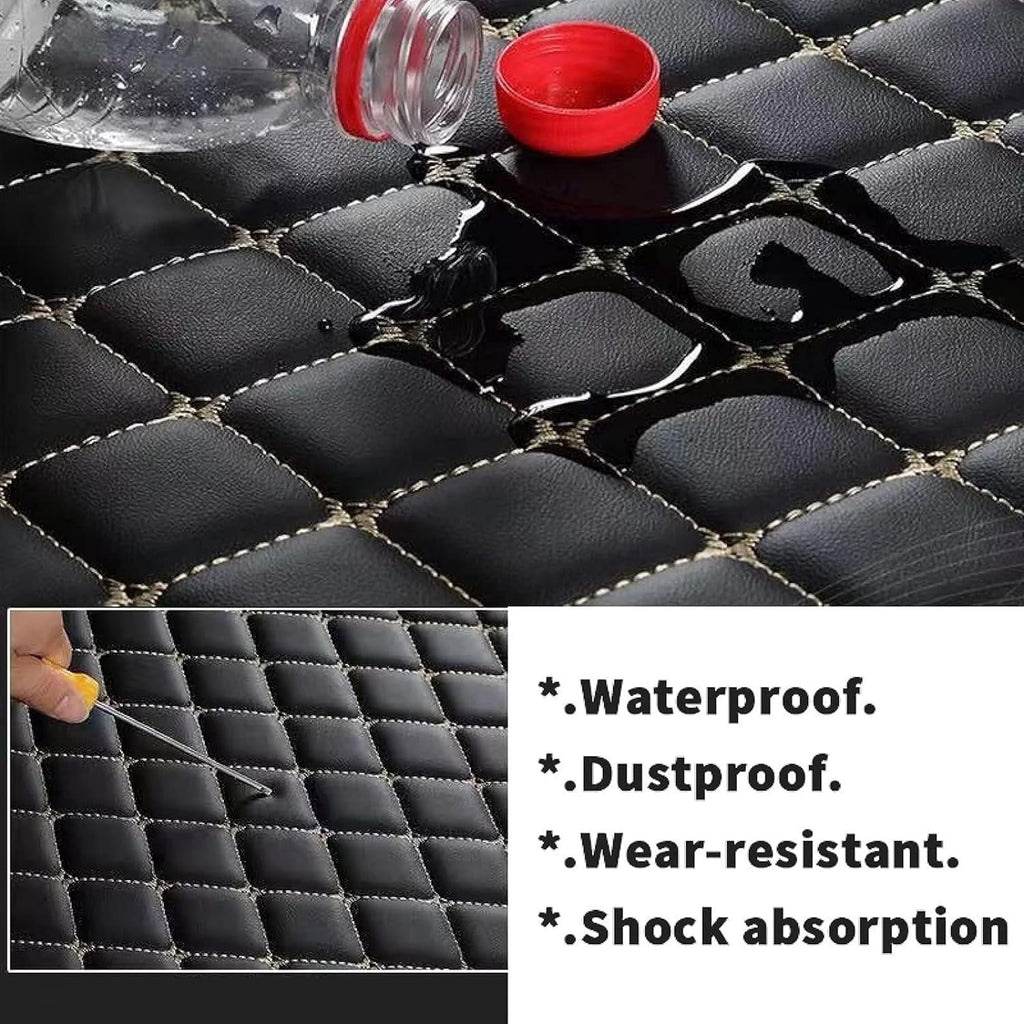 Auto Full Coverage Trunk Mat Anti-Dirty Floor Pad Car Boot Pad Cargo Liner Carpets Accessories,for Tesla Model 3 2019