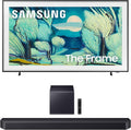 Samsung QN55LS03FAFXZA 55 Inch The Frame QLED 4K Art Mode Vision AI Smart TV with a Samsung HW-Q900F Q Series Soundbar 7.1.2 Ch Subwoofer (2025)