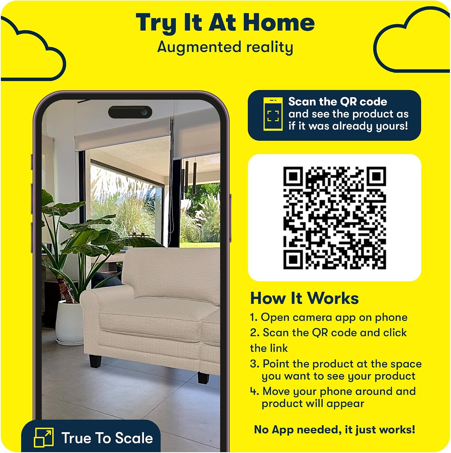 Serta Copenhagen 61' Rolled Arm Sofa, Easy Care Polyester, Soft Pillow Back, Pocket Coil Seat Cushions, Removable Covers, Loveseat or Couch for Small Spaces, Living Rooms or Bedrooms, Cream White