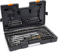GEARWRENCH 202 Piece SAE/Metric Mechanics Tool Set 1/4', 3/8', & 1/2' Drives | GW72MLCBMTS