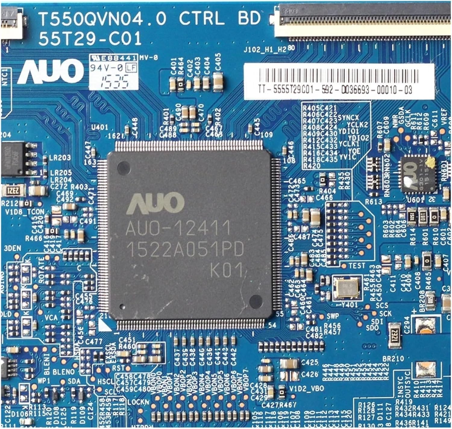 T Con Board T550QVN04.0 CTRL BD 55T29-C01 55'' TV Logic Board for 55 Inch Tv Professional Test Board
