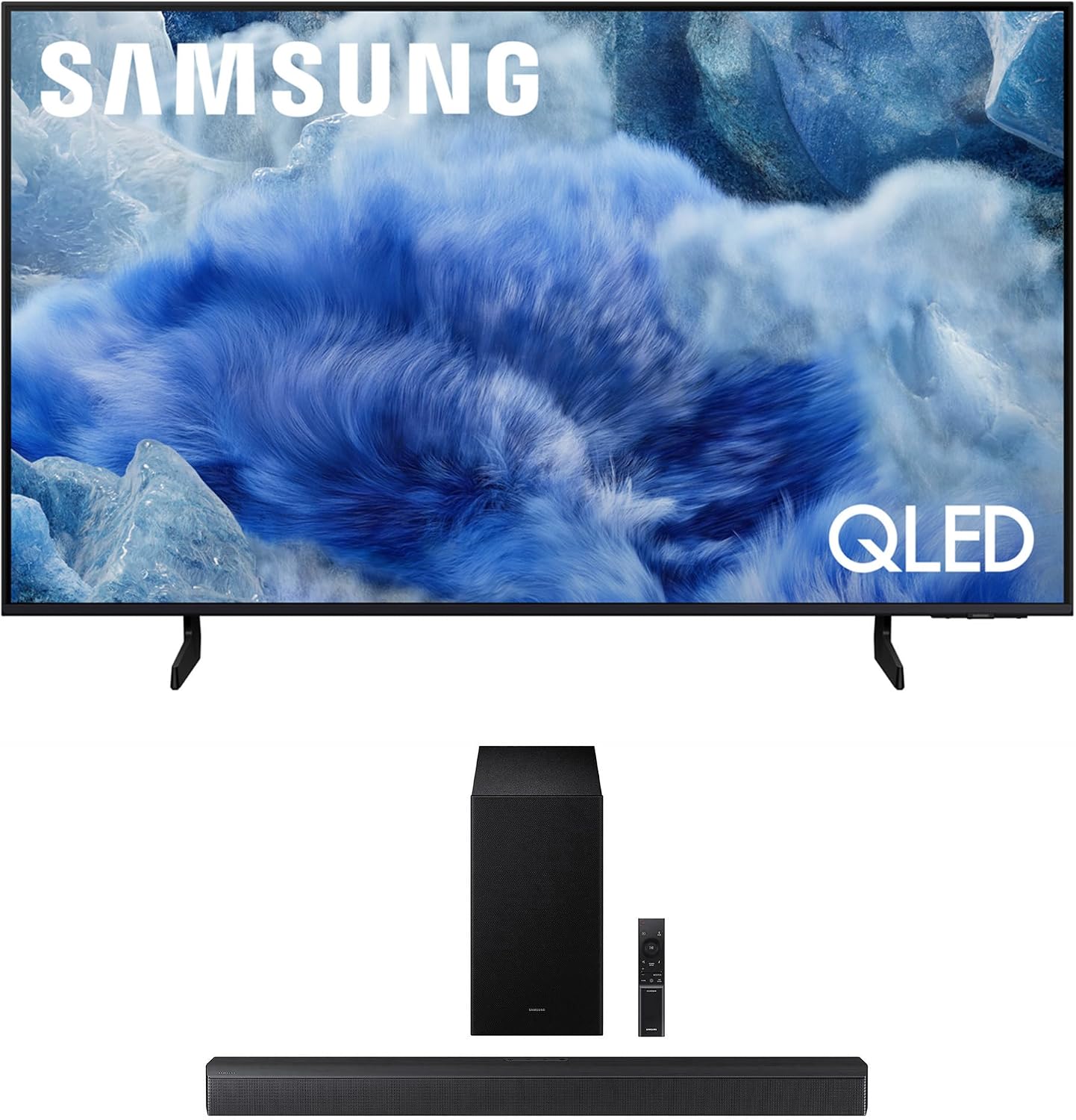 Samsung QN43Q8FAAFXZA 43 Inch Class QLED Q8F 4K Vision AI Smart TV with a HW-B630F B-Series Soundbar 3.1 Ch and Subwoofer with Dolby Audio (2025)