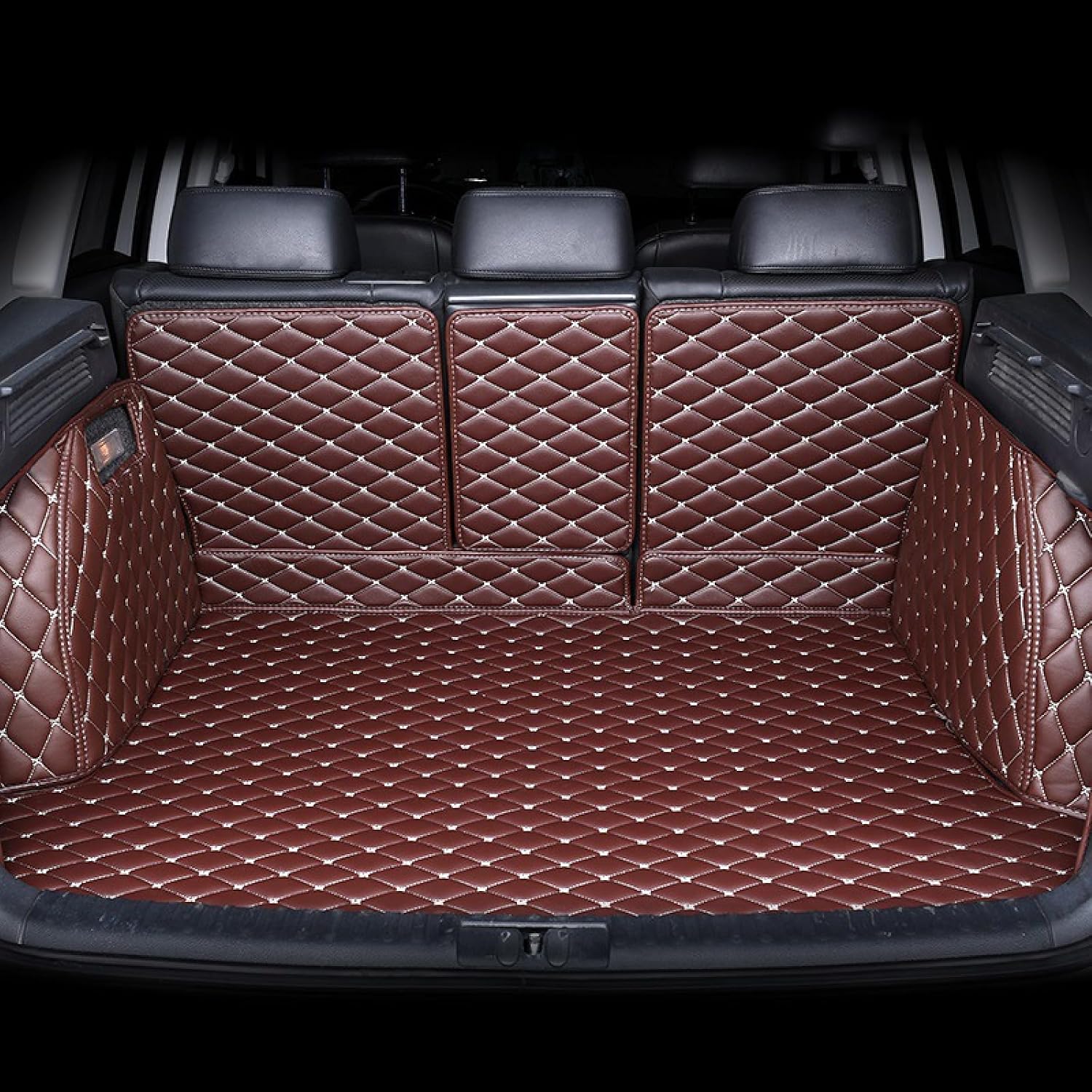 Auto Full Coverage Trunk Mat Anti-Dirty Floor Pad Car Boot Pad Cargo Liner Carpets Accessories,for Tesla Model 3 2019