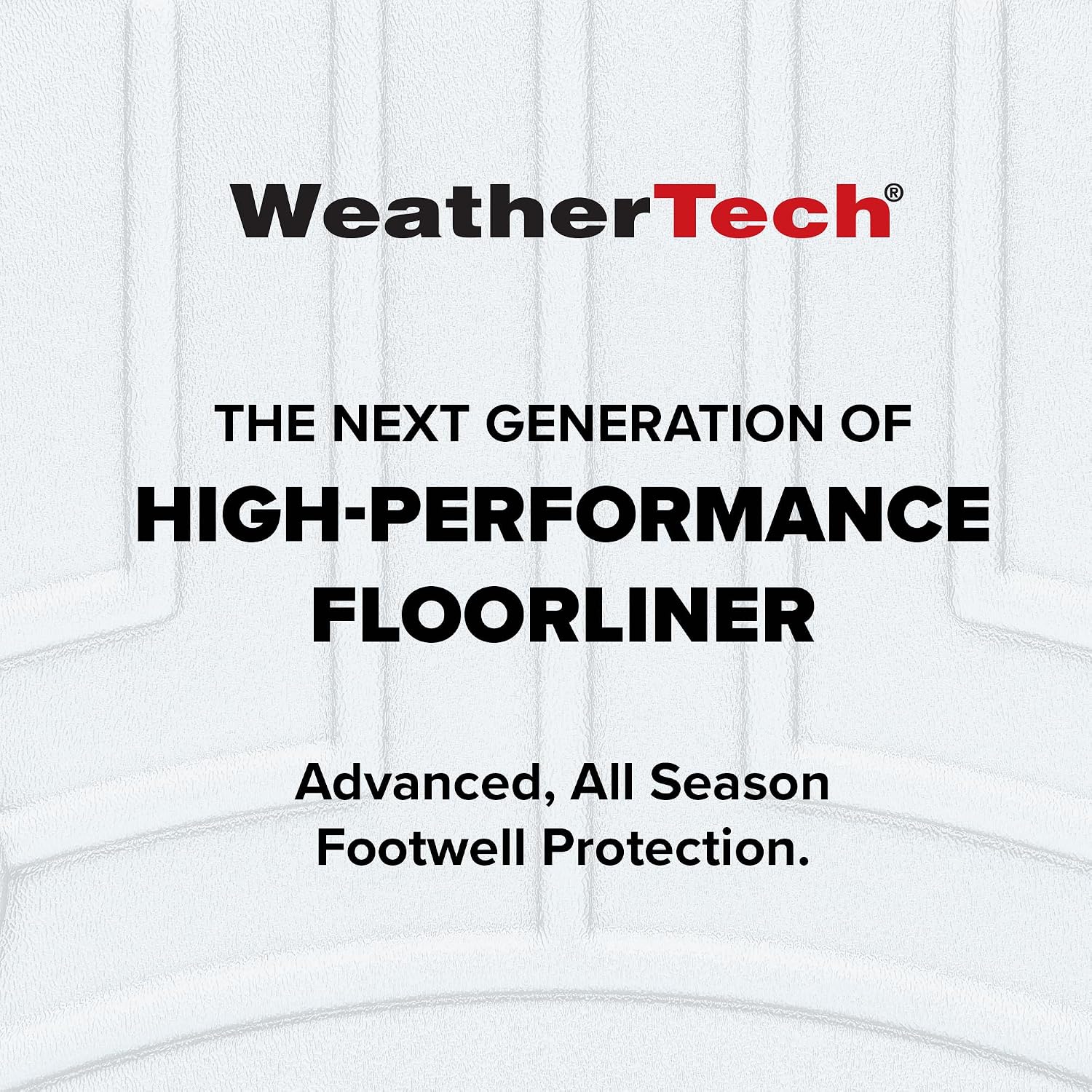 WeatherTech FloorLiner HP Custom Fit Floor Mats for Chevrolet Equinox, Terrain 1st Row (4418851IM), Black