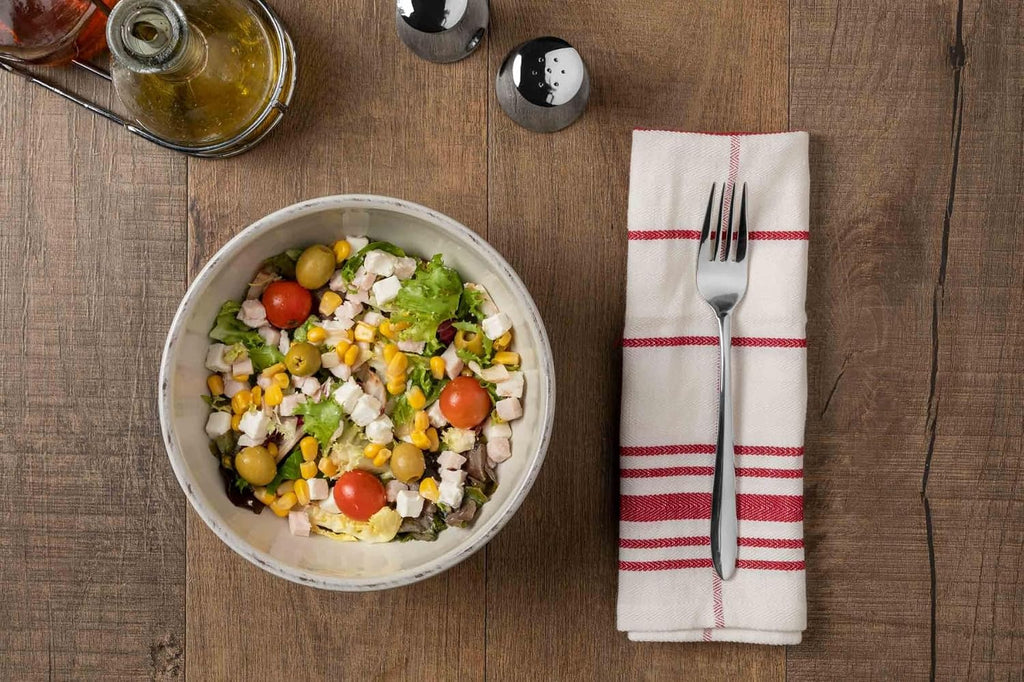 Arcos 24-Piece Flatware Set. Premium Stainless Steel Silver Cutlery Set with 6 Knives, 12 Spoons, and 6 Forks. All in One Monoblock Design