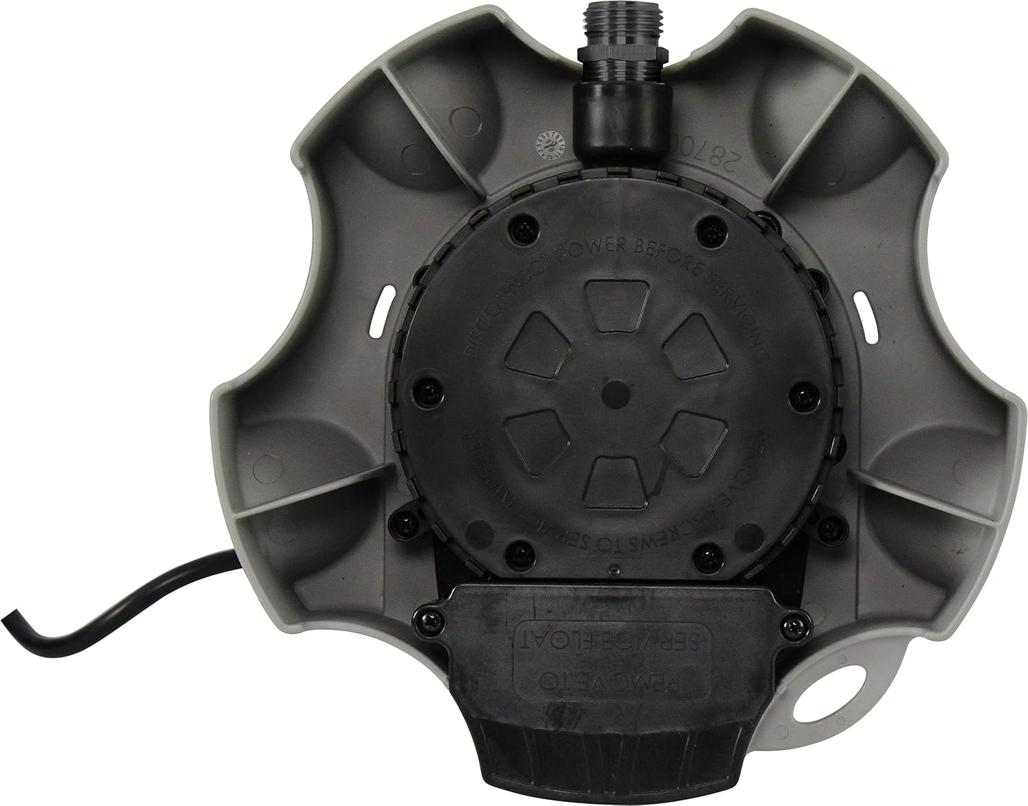 WAYNE WPCP250-1/4 HP Automatic Pool Cover Pump with 25 Foot Power Cord - Up to 1,900 Gallons Per Hour - Automatic On/Off Water Removal Pool Cover Pump