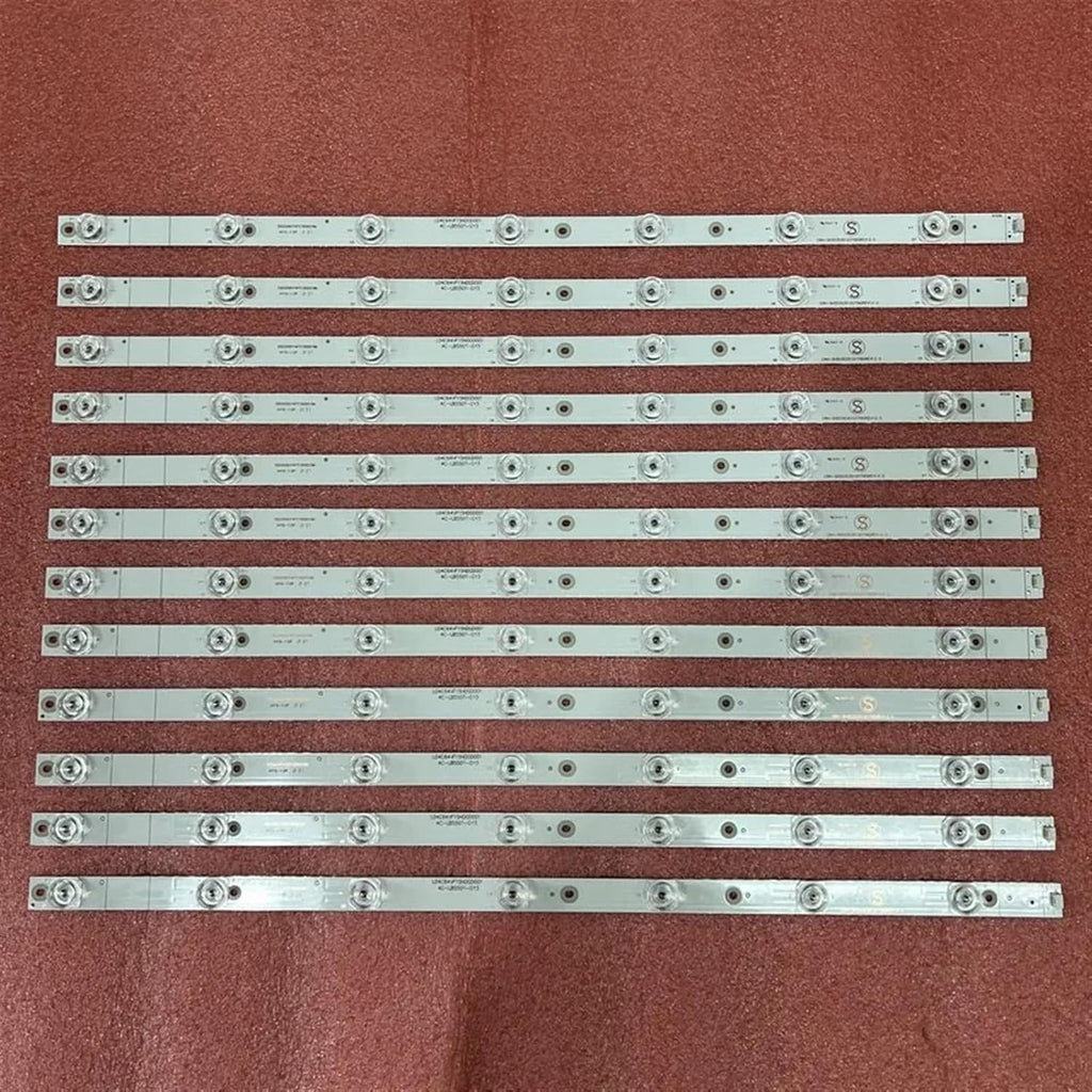 Kit 12pcs 7LED LED Strip Compatible with TV 55' 55D2400 CRH-SH553535120758GREV1.1 G 4C-LB550T-GY3 (Color : 60 PCS for 5 TV)
