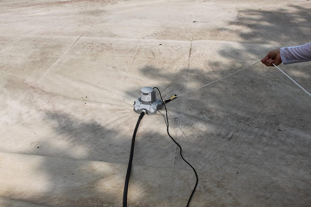 WAYNE WPCP250-1/4 HP Automatic Pool Cover Pump with 25 Foot Power Cord - Up to 1,900 Gallons Per Hour - Automatic On/Off Water Removal Pool Cover Pump