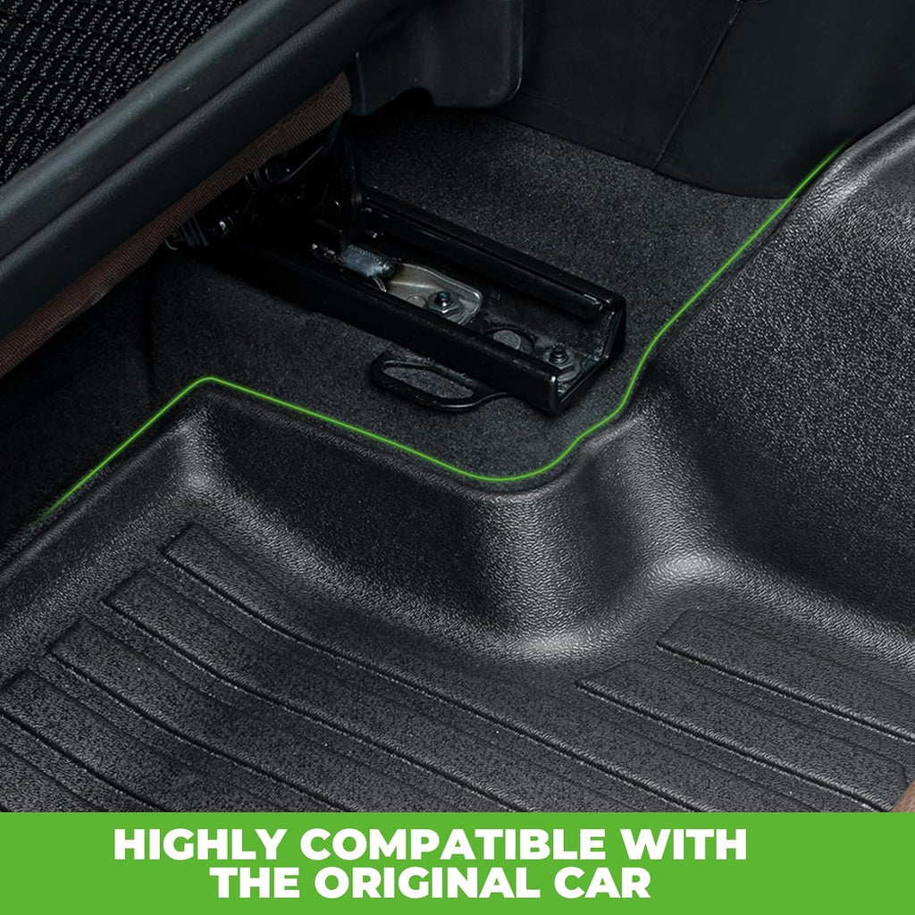 Floor Mats & Cargo Liner & Backrest Mat Set Fit for 2024-2026 Toyota Grand Highlander 7 Seat,All Weather Protection for Car Mats Anti-Slip TPE Odorless Floor Liners Grand Highlander 7 Seat Accessorie