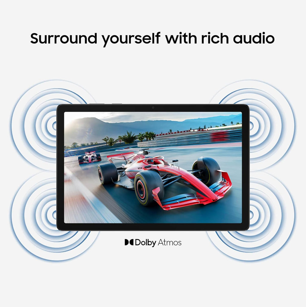 Samsung Galaxy Tab A11+ 8GB RAM, 256GB Storage, Optimized Performance, Long Lasting Battery, Expandable Storage, Large Display, Dolby Atmos Speakers, AI Assist, Slim, Light, 2 Year Warranty, Gray
