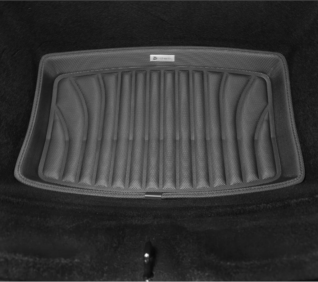 Extreme Coverage Tesla Model 3 Floor Mats 2025 2024 Premium Design Custom Fit 100% Eco-Friendly -All Weather 3D Floor Mats for Tesla Model 3 Highland Cargo Liner Trunk Accessories 6pcs