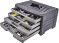 JEGS 99-Piece Tool Set with Carry Case - Pliers, Socket Screwdriver, Wrench, Hex Key, Electrical Repair Kit
