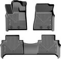 Husky Liners Weatherbeater Floor Mats | Fits 2025-2026 Infiniti QX80, 2025-2026 Nissan Armada | Front & 2nd Row, 1-pc Black - 96751