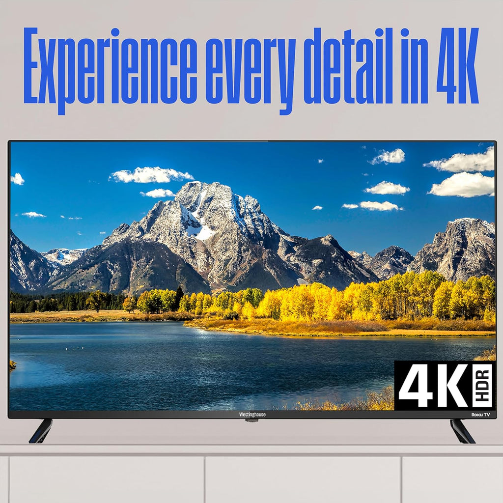 Westinghouse 4K 55 Inch TV and 3.1.2 All-in-One Sound Bar