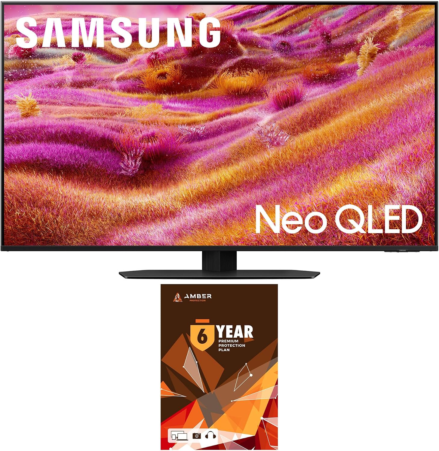 Samsung QN43QN90FAFXZA 43 Inch Neo QLED 4K QN90F Vision AI Smart TV with 6 Year Amber Protection Plan (2025)