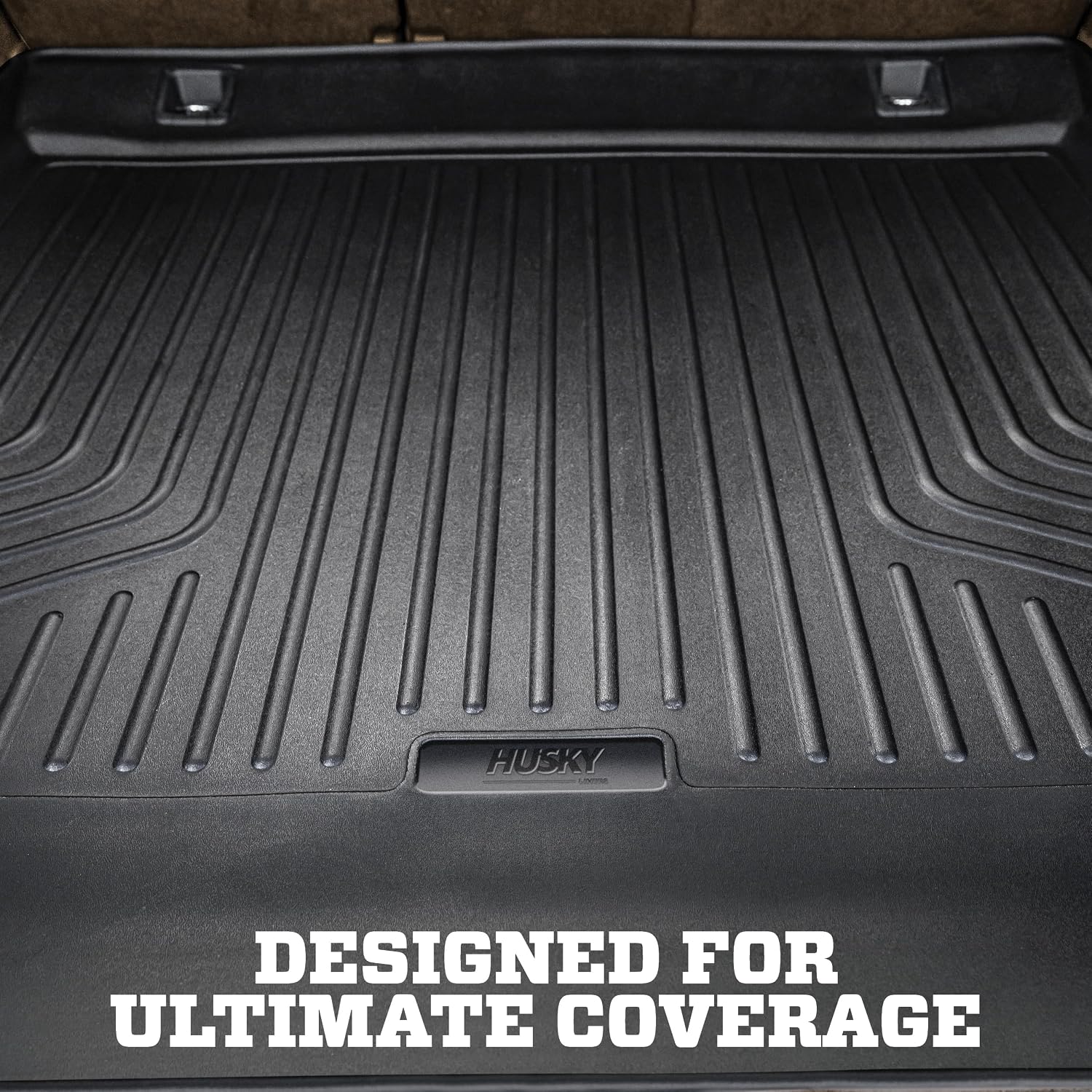 Husky Liners Weatherbeater Cargo Liner | Fits 2011-2026 Honda Odyssey (to Back of 2nd Row Over Folded Flat 3rd Row) | Cargo, 1-pc. Black - 44061
