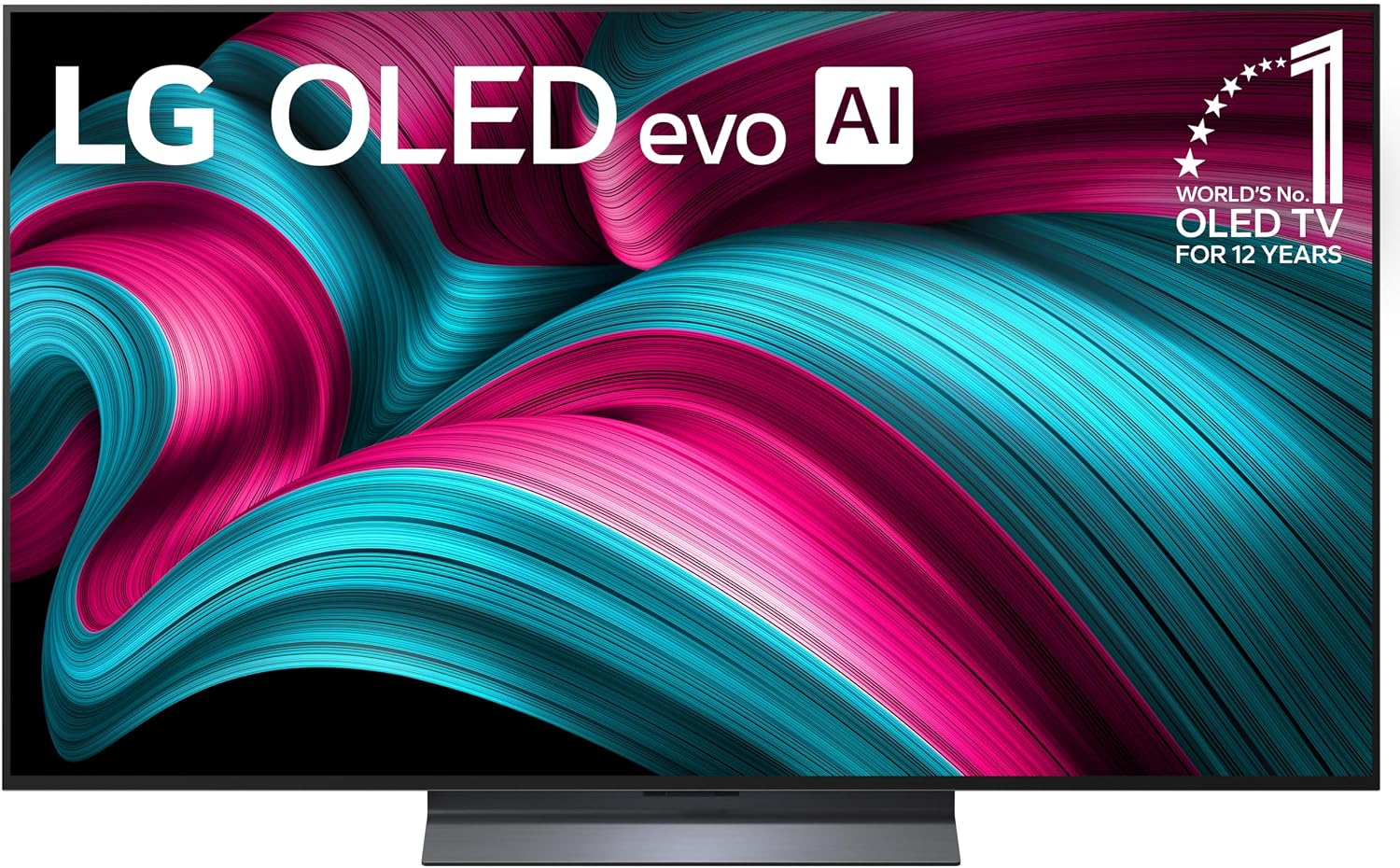 LG 55-Inch Class OLED evo AI 4K C5 Series Smart TV w/Dolby Atmos, Dolby Vision, HDR10, AI Super Upscaling 4K, Filmmaker Mode, Wow Orchestra, Alexa Built-in (OLED55C5PUA, 2025) (Renewed)